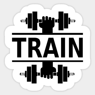 Train (black) Sticker